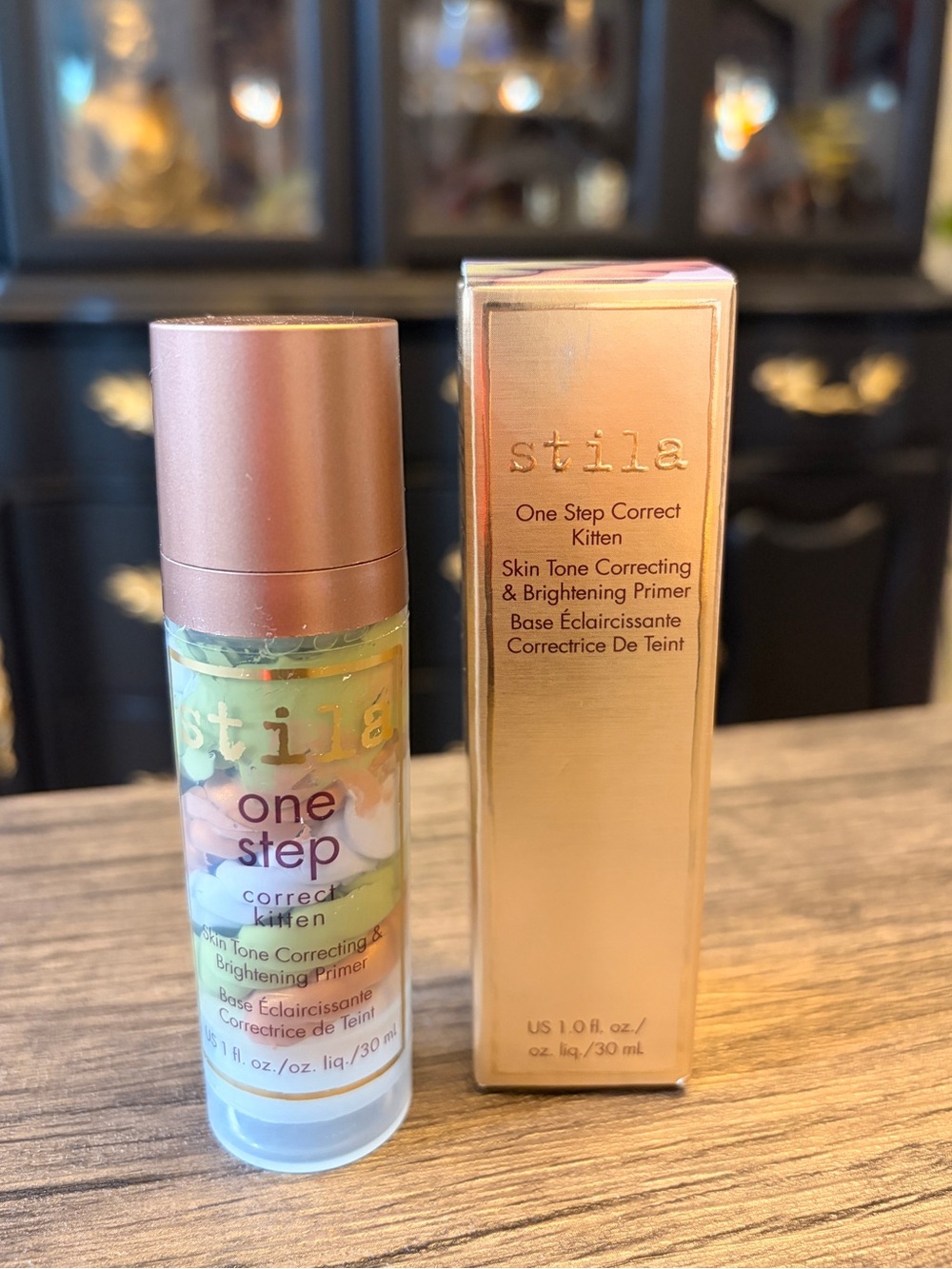 Stila One Step Correct Kitten Skin Tone Correcting & Brightening Prime-NIB-1oz